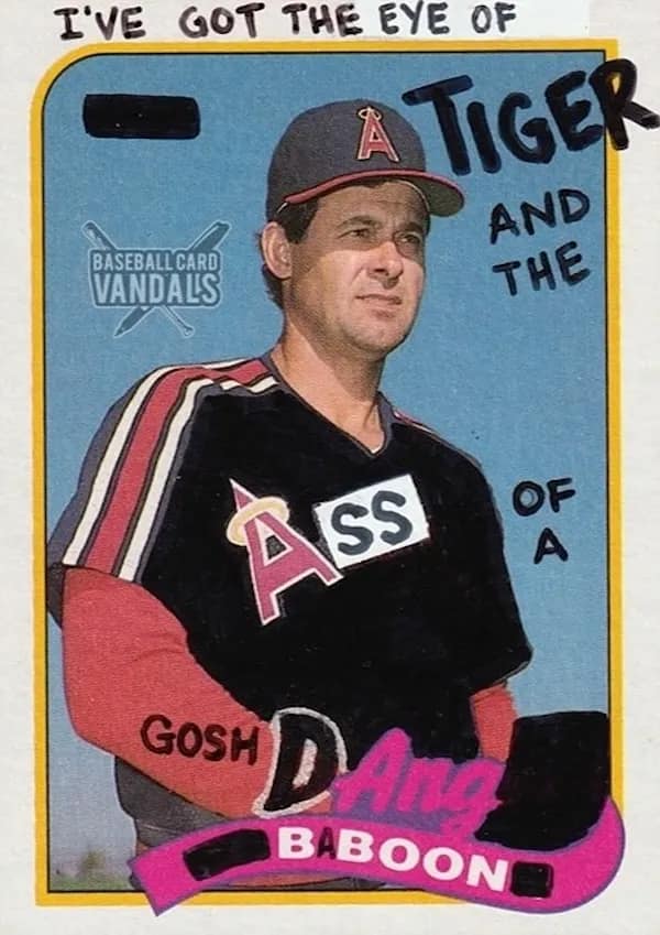 baseball card vandals, vandalized baseball cards, baseball memes, sports memes, funny baseball cards, trading card humor, baseball card jokes, defaced cards, card collecting memes, baseball humor, sports card memes, funny sports memes, baseball card collection, hobby memes, doodle memes, baseball comedy, card collector jokes, MLB memes, trading cards humor, baseball card dump