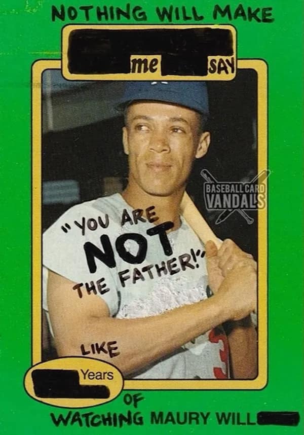 baseball card vandals, vandalized baseball cards, baseball memes, sports memes, funny baseball cards, trading card humor, baseball card jokes, defaced cards, card collecting memes, baseball humor, sports card memes, funny sports memes, baseball card collection, hobby memes, doodle memes, baseball comedy, card collector jokes, MLB memes, trading cards humor, baseball card dump