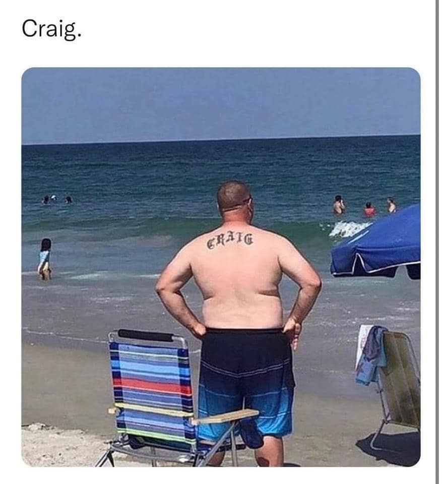 Craig. CRAIG