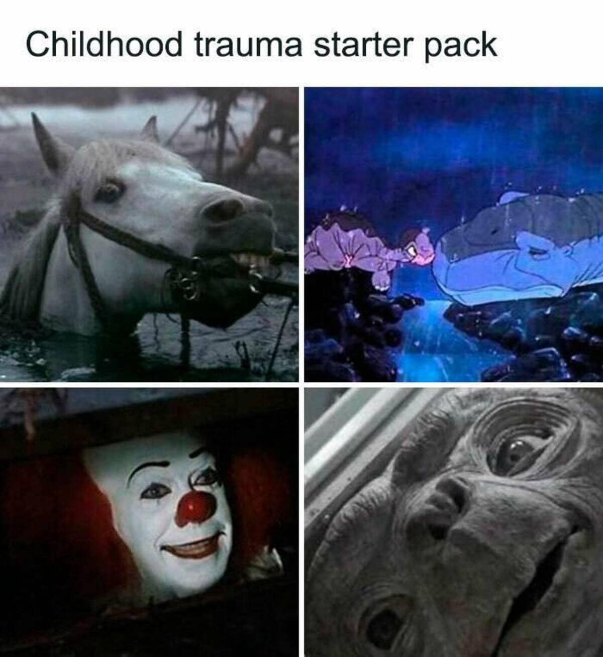 Childhood trauma starter pack