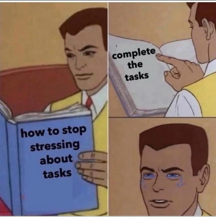 complete the tasks how to stop stressing about tasks