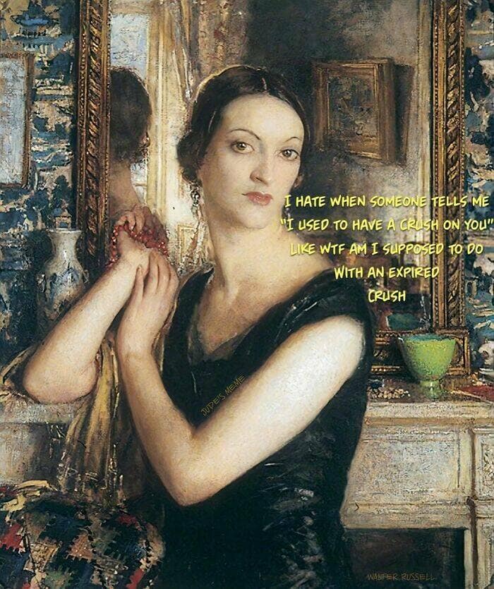 classical art memes, funny paintings, art history humor, meme culture, humorous art, relatable memes, painting memes, historical humor, witty captions, vintage art, classic art humor, medieval memes