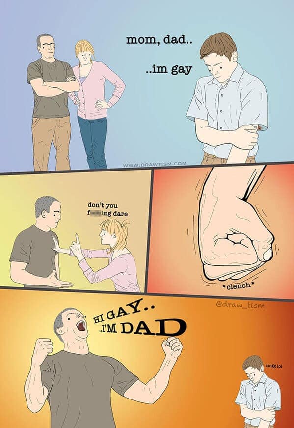 dark humor comics, drawtism, dark comics, edgy comics, morbid humor, grim comics, black comedy, twisted comics, nihilist cartoons, savage comics, macabre humor, dark webcomics, inappropriate comics, grim jokes, bleak comics, dark funny strips, drawtism comics, cynical comics, existential humor, dark laughs, comic satire