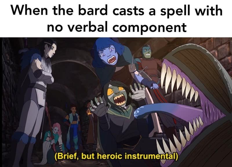 d&d memes, dnd memes, Dungeons & dragons, funny d&d memes, dice-based jokes, fantasy comedic bits, TTRPG humor, tabletop gaming, campaign illusions, collaborative quest jokes, roleplay humor, character-driven comedic lines, improvised scenario fun, dungeons and dragons jokes, d20 comedic quips, rpg meltdown commentary