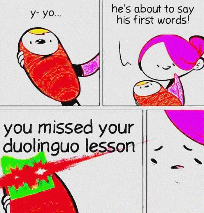 duo memes, duolingo owl memes, language learning memes, owl memes, funny memes, language memes, learning memes, Spanish memes, language app memes, Duo owl jokes, streak memes, Duolingo humor, study memes, app notification memes, funny language memes, learning jokes, Duolingo streak, owl jokes, practice memes, language jokes, meme collection