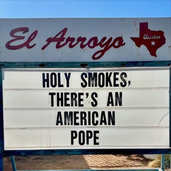 HOLY SMOKES, THERE'S AN AMERICAN POPE