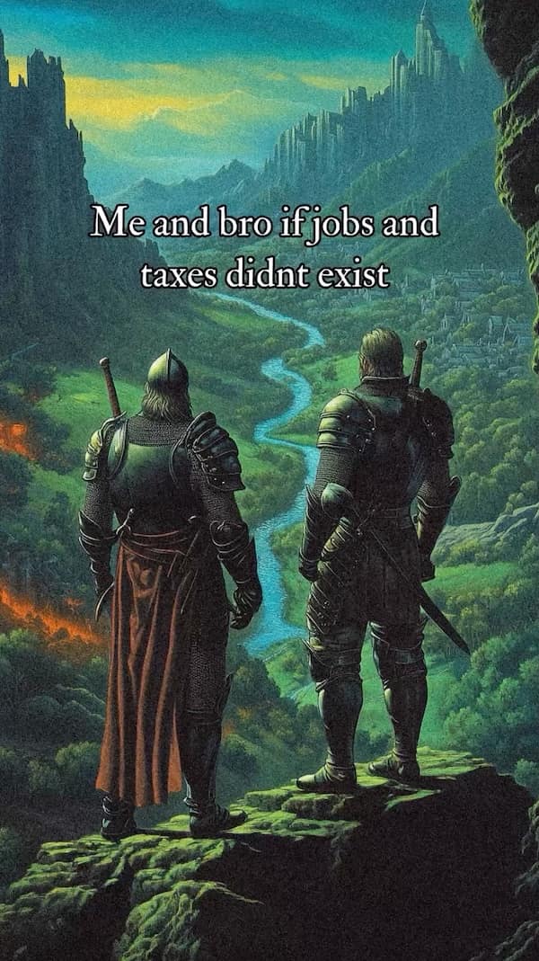 fantasy memes, wizard memes, medieval memes, knight memes, dragon memes, RPG memes, magic memes, dungeon memes, epic memes, sword memes, wizard jokes, knight jokes, medieval humor, fantasy jokes, elf memes, orc memes, quest memes, castle memes, bard memes, dungeon crawler humor