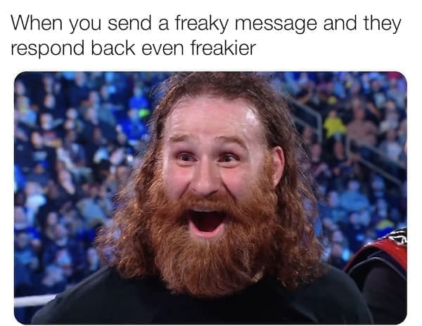 flirty memes, dirty memes, sexy memes, spicy memes, naughty memes, partner memes, love memes, playful memes, sex meme