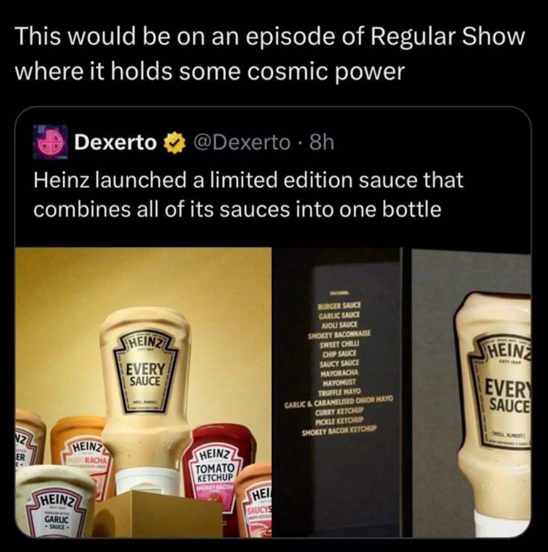 Heinz launched a limited edition sauce that combines all of its sauces into one bottle