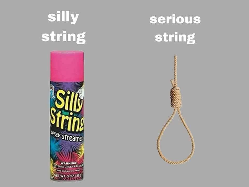silly string Silly String spray streames WARNING: TENTS UNGER PRESS WET WT. 3 OZ (6591 serious string