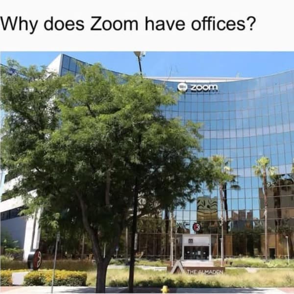 Why does Zoom have offices?