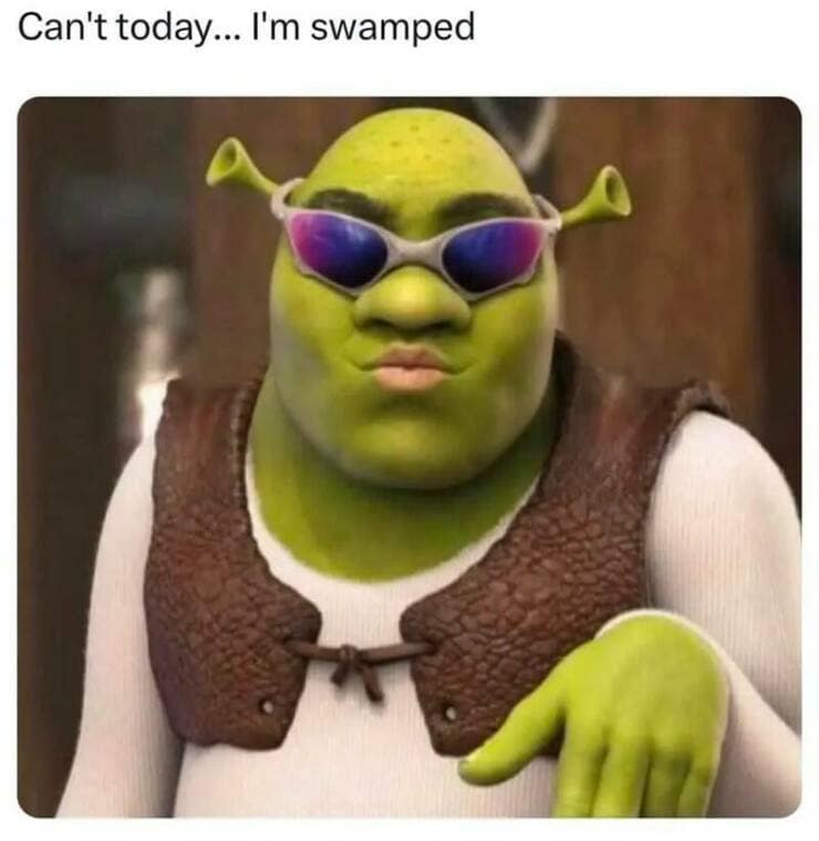 Can't today... I'm swamped