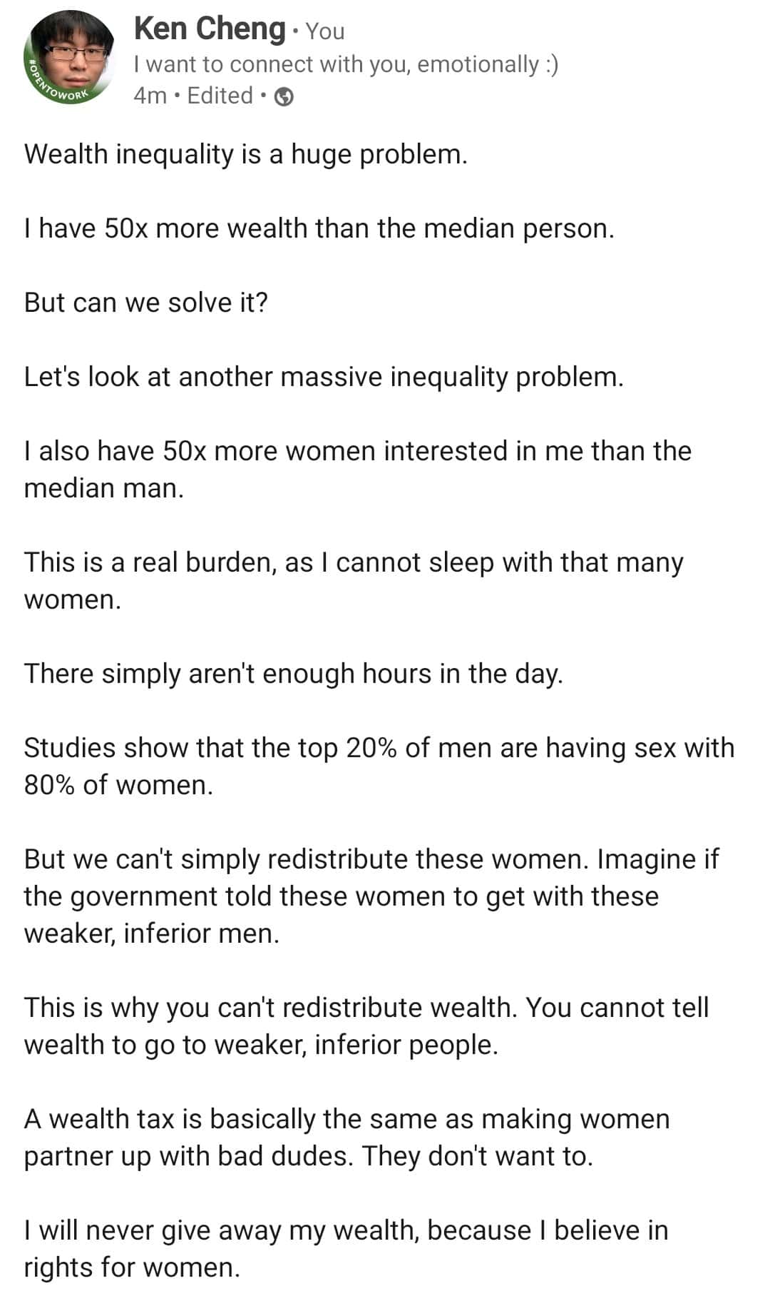 linkedin memes, ken cheng, social media memes, career memes, corporate memes, professional memes, office memes, networking jokes, workplace memes, business humor, job memes, hustle culture memes, employment memes, resume jokes, HR memes