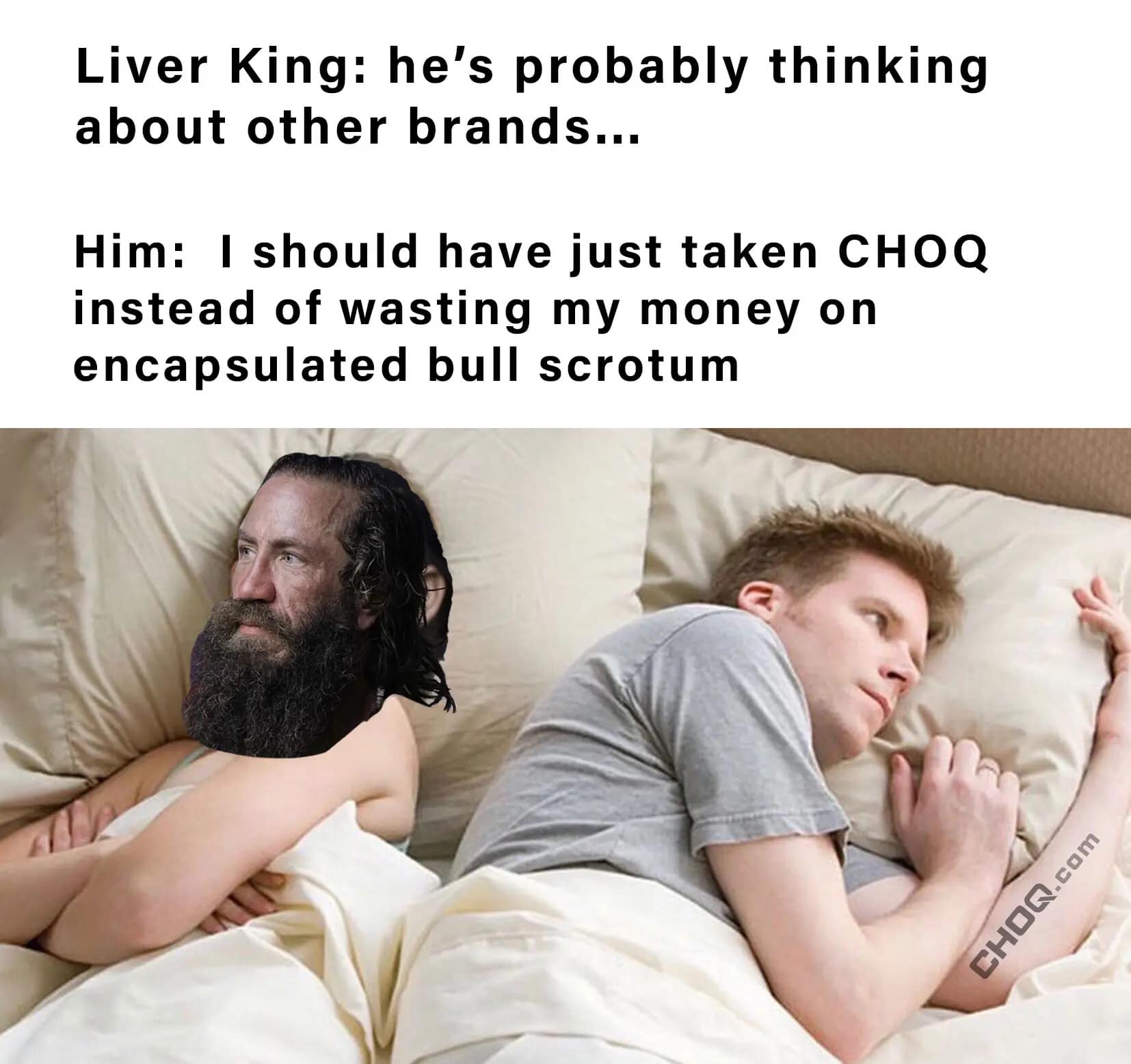 liver king memes, bodybuilding memes, workout memes, nutrition memes, influencer memes, primal memes, ancestral diet memes, raw meat memes, supplement memes, steroid memes, TikTok memes, viral memes, the liver king memes, Untold Liver King