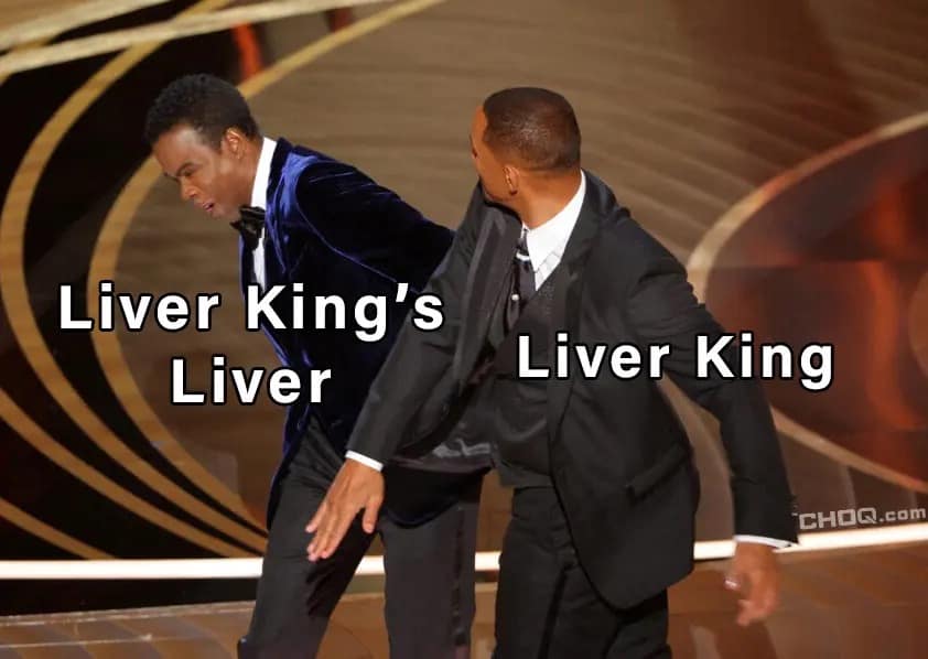 liver king memes, bodybuilding memes, workout memes, nutrition memes, influencer memes, primal memes, ancestral diet memes, raw meat memes, supplement memes, steroid memes, TikTok memes, viral memes, the liver king memes, Untold Liver King