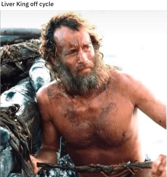 liver king memes, bodybuilding memes, workout memes, nutrition memes, influencer memes, primal memes, ancestral diet memes, raw meat memes, supplement memes, steroid memes, TikTok memes, viral memes, the liver king memes, Untold Liver King