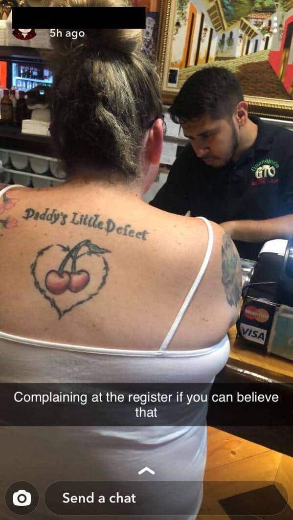 5h ago "ETO" Daddy's Little Defect VISA Complaining at the register if you can believe that Send a chat