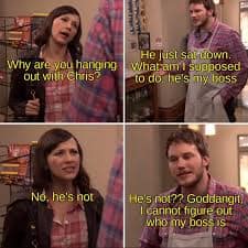 parks and rec memes, Ron Swanson memes, Leslie Knope memes, funny TV memes, Pawnee memes, Parks memes, Parks and Recreation memes, city hall memes, TV show memes, sitcom memes, Pawnee jokes, Ron Swanson jokes, Leslie Knope quotes, Treat Yo Self memes, Li’l Sebastian memes, office comedy memes, government memes, TV humor, NBC memes, Parks and Rec jokes, parks & rec memes, parks and recreation memes