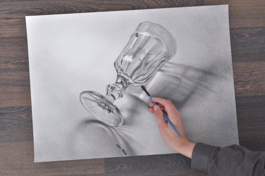 photorealistic art, stefan pabst, hyperrealistic art, 3D art, realistic drawing, ultra‑realistic painting, optical illusion art, trompe‑l’œil, lifelike art