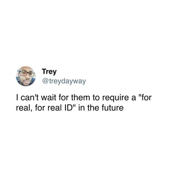 real ID memes, DMV memes, ID jokes, airport security memes, license memes, travel ID humor, federal ID jokes