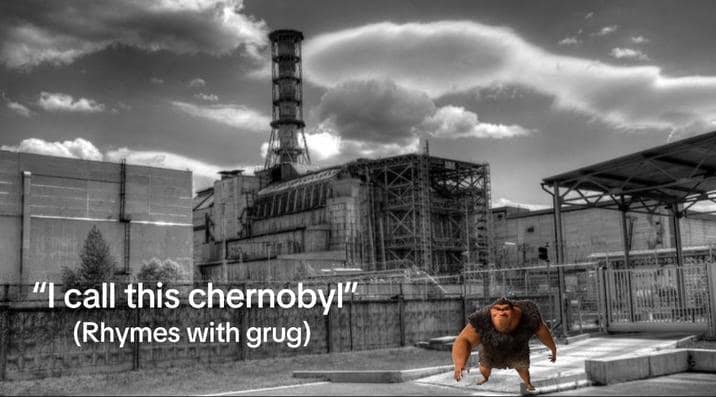 rhymes with grug memes, rhymes with grug, grug memes, TikTok memes, Croods memes, meme template, Grug meme, snowclone jokes, wordplay memes