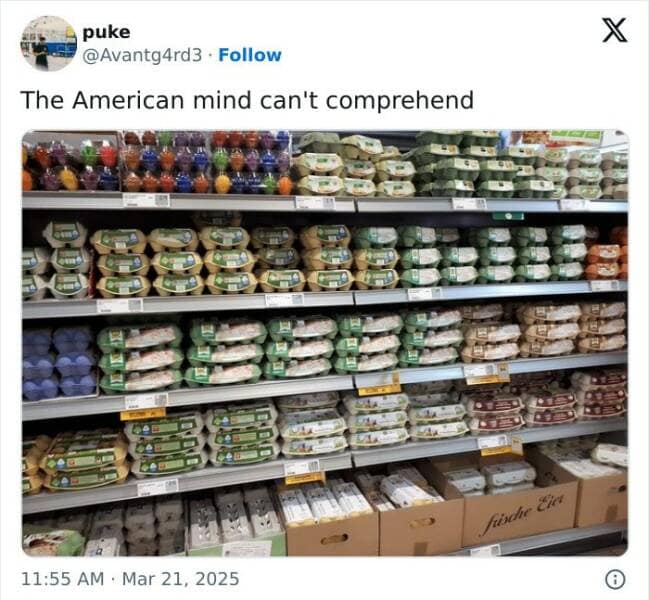 The American mind can't comprehend