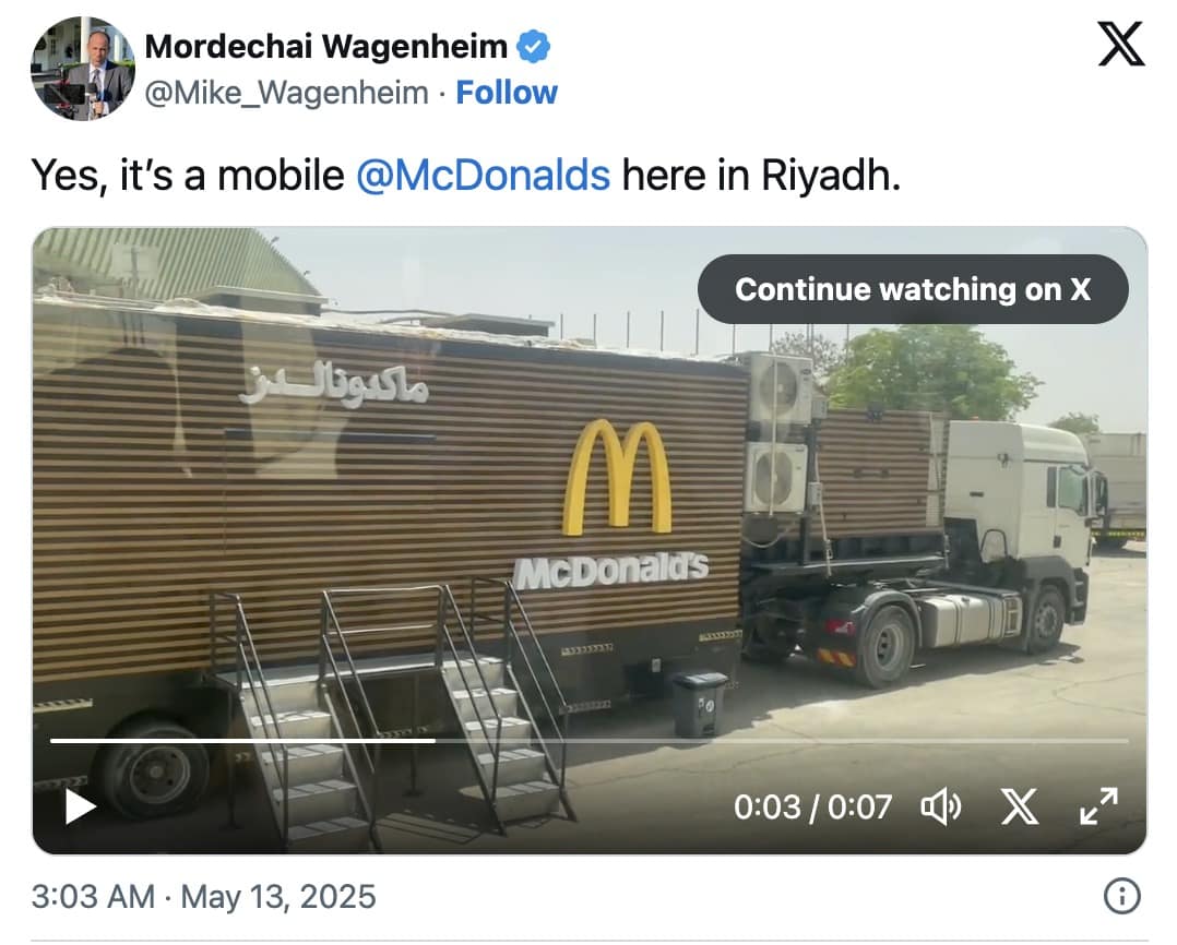 Trump mcdonalds truck memes, trump fast food memes, trump burger memes, presidential mcdonalds memes, saudi trump visit memes, trump foreign trip memes, arms deal memes, fast food truck memes, mcdonalds truck jokes, burger truck humor, riyadh mcdonalds truck