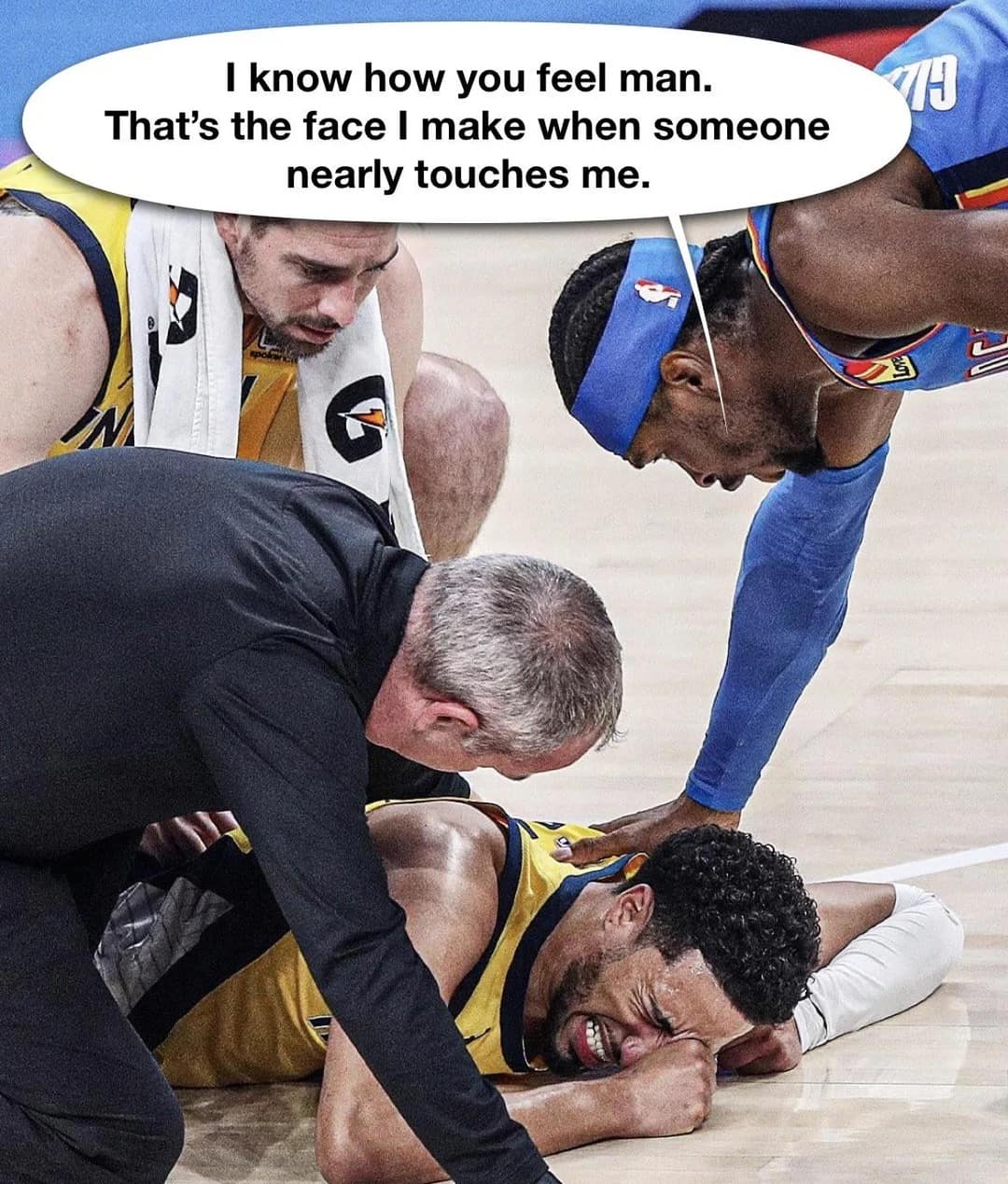 2025 NBA finals memes, nba finals 2025 jokes, basketball championship memes, okc thunder memes, oklahoma city thunder jokes, thunder championship memes, shai gilgeous alexander memes, sga memes, gilgeous alexander jokes
