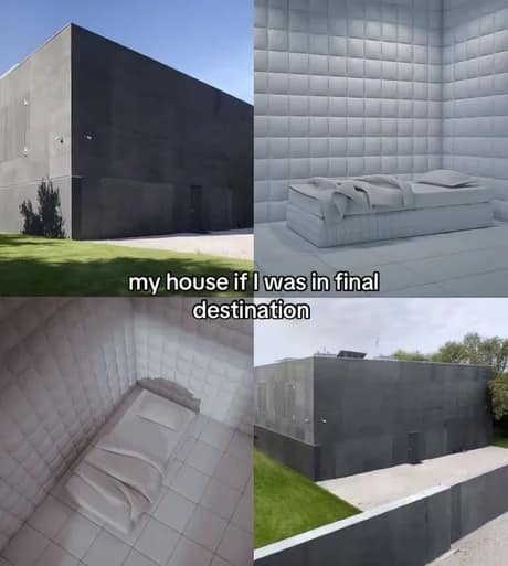 final destination bloodlines memes, final destination memes, Final Destination jokes, movie franchise memes, scary movie humor, death scene memes, horror comedy memes, bloodlines memes