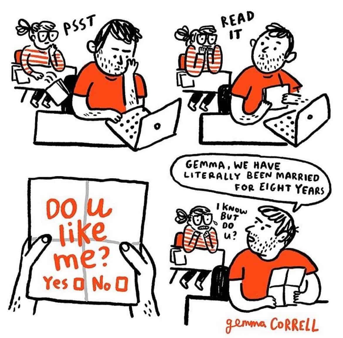 gemma correll memes, funny online web comics, anxiety comics, relatable comics, web comics, funny comics, cartoon comics, depression comics, introvert comics, therapy comics, dog comics, overthinking memes, self-care comics, mental health comics, daily life comics, comic strips, cute comics, relatable webcomics, funny mental health comics