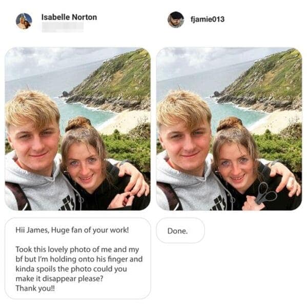 James Fridman, funny photo edits, Photoshop fails, internet humor, Photoshop jokes, hilarious photo edits, creative photo manipulations