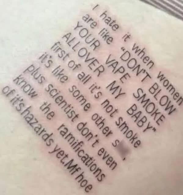 bad tattoos, tatoo fails, cringe tattoos, insane tattoos, strange body art, unique ink, bizarre tattoos, odd tattoos, unusual body art, weird tattoos