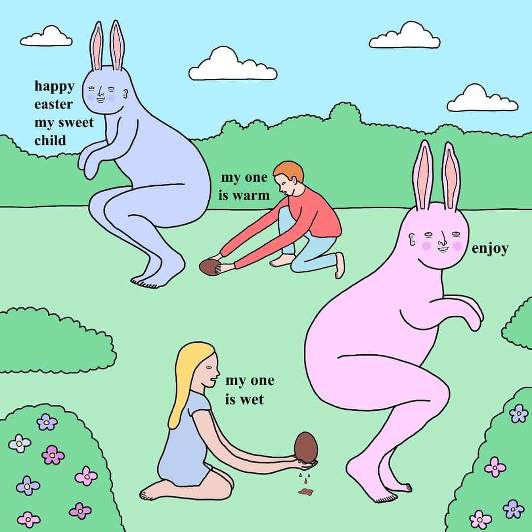 chris simpsons artist, surreal comics, funny comics, viral art, internet comics, offbeat memes, weird comics, meme art, nonsense jokes, comic panels, original comics, internet humor, viral comics, bizarre art, internet legend, surrealist memes, nonsense humor, comic memes, funny art