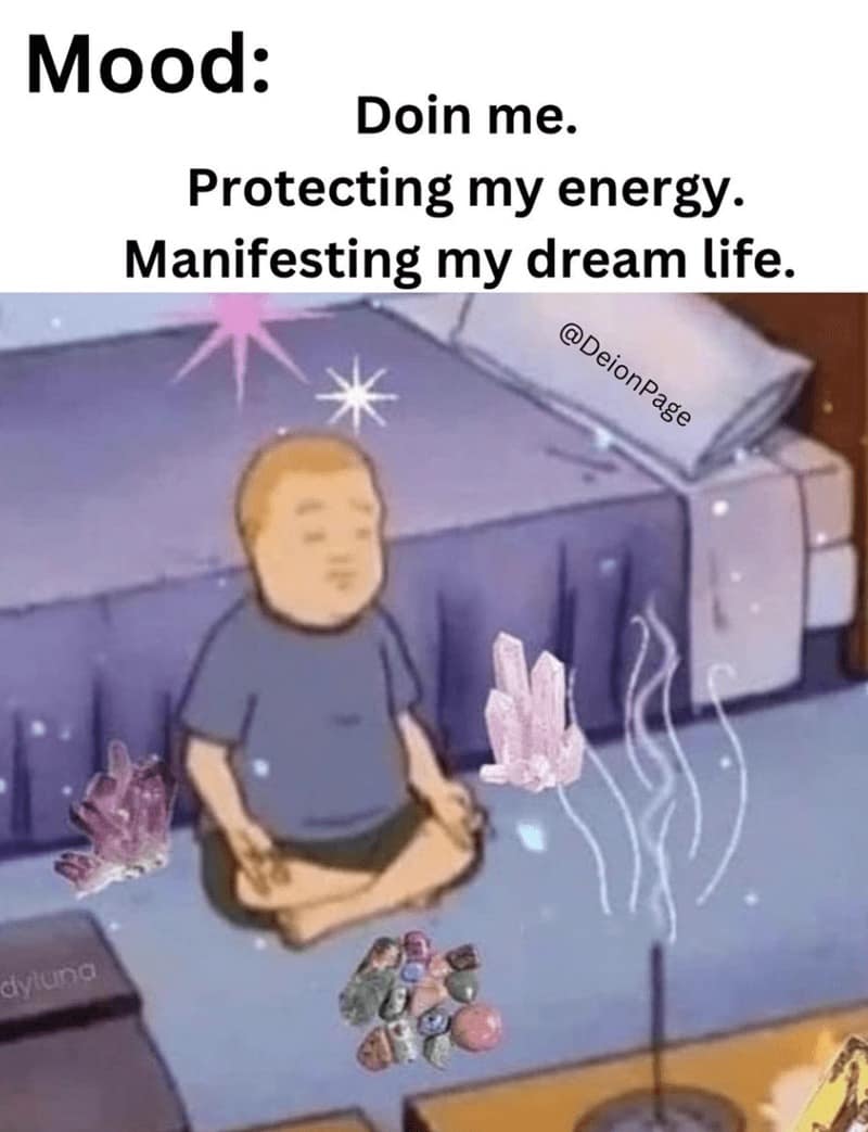 enlightenment memes, spiritual memes, mindfulness memes, meditation memes, trending memes, viral memes, funny memes, inner peace memes, awakening memes, zen memes, yoga memes, relatable memes, self-care memes, spiritual humor, group chat memes, funny spiritual memes, cosmic memes, higher self memes, positive memes, meme gallery