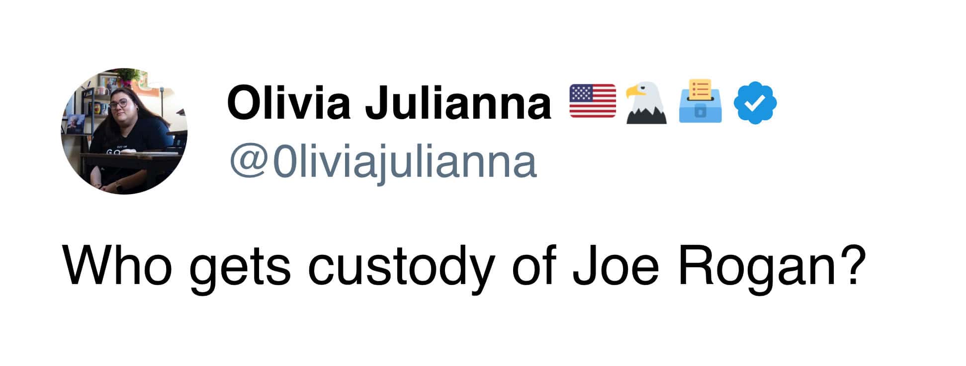 Who gets custody of Joe Rogan?