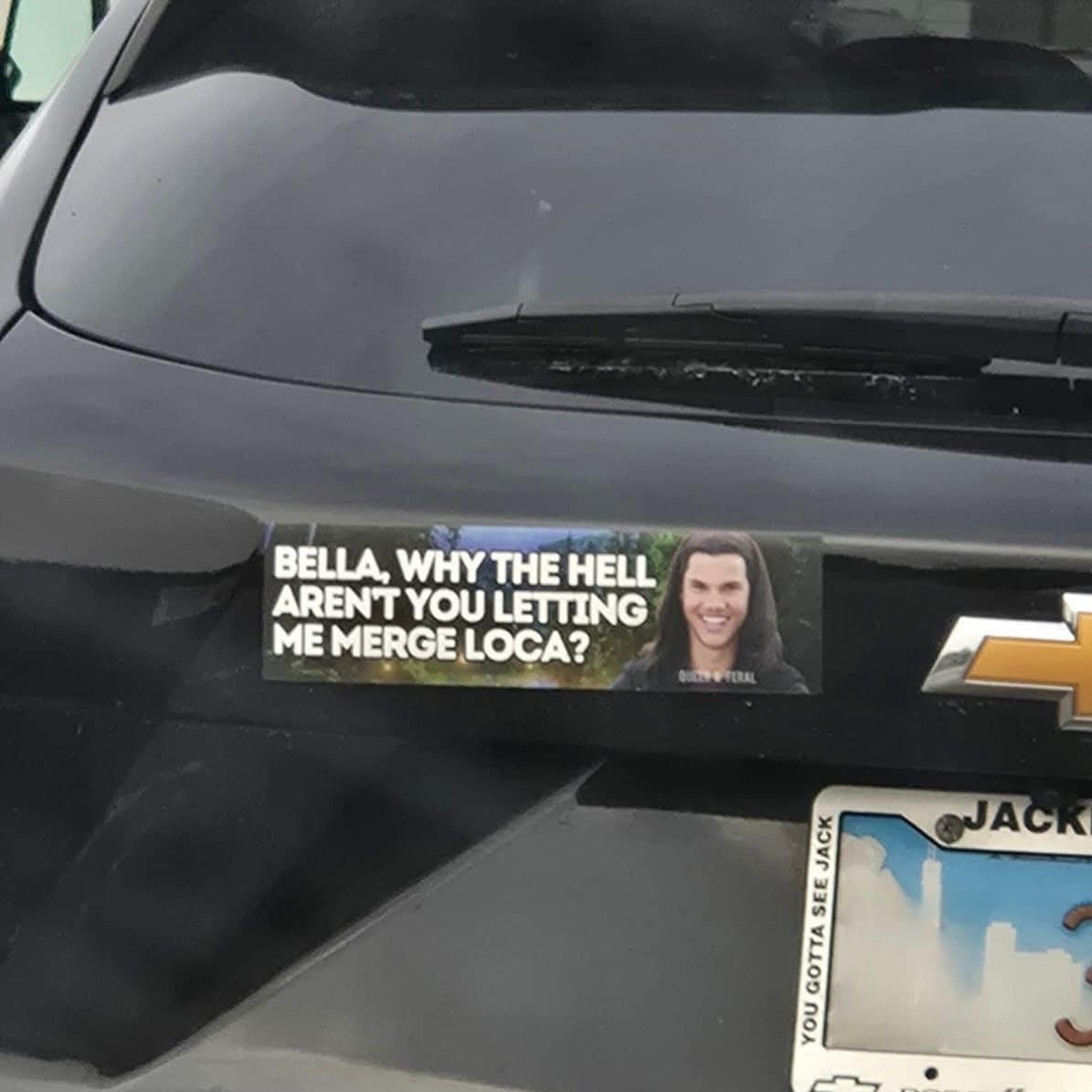 BELLA, WHY THE HELL AREN'T YOU LETTING ME MERGE LOCA?