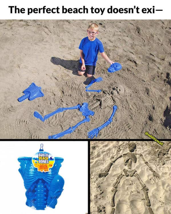 The perfect beach toy doesn't exi-