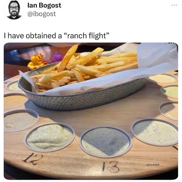have obtained a "ranch flight"