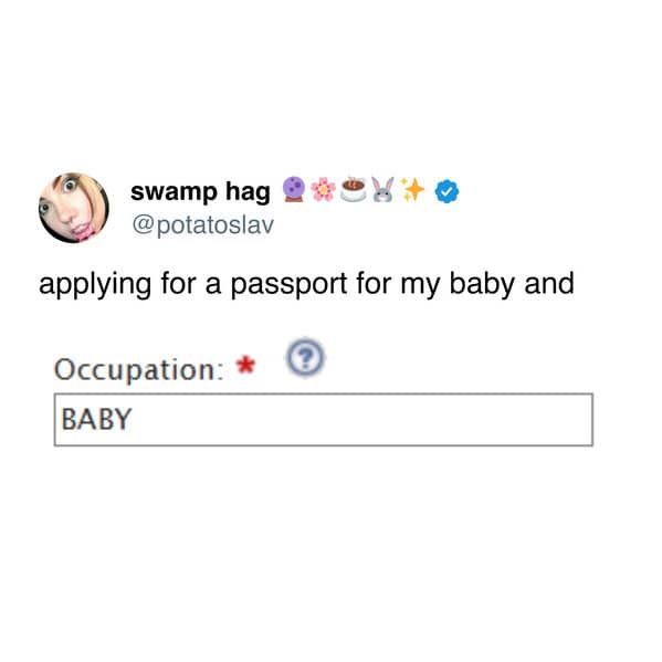 applying for a passport for my baby and