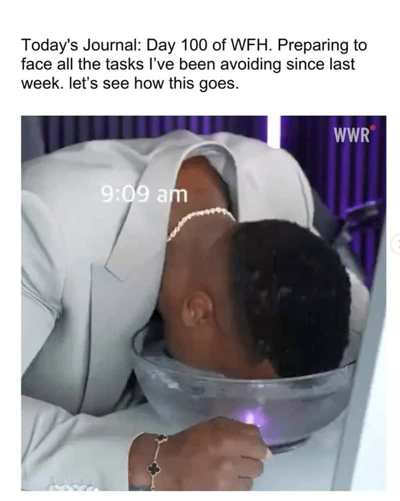 work from home memes, working from home memes, work from home memes, remote work memes, funny work memes, Zoom memes, WFH memes, work memes, home office memes, video call memes, Slack memes, pajama memes, relatable memes, work jokes, corporate memes, meeting memes, digital nomad memes, remote worker memes, meme dump