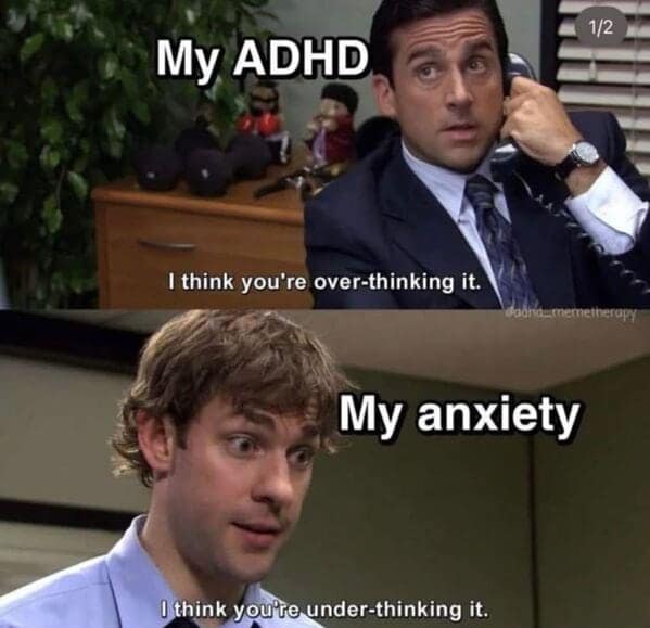 ADHD memes, ADHD humor, ADHD jokes, ADHD struggles, distracted memes, focus memes, time blindness, hyperfixation memes, scatterbrain memes, executive dysfunction memes, multitask memes, clinical ADHD memes, ADHD awareness, brain drift memes, attention deficit memes, task switching memes, forgetful memes, molecular mind memes, distraction memes, ADHD brain memes