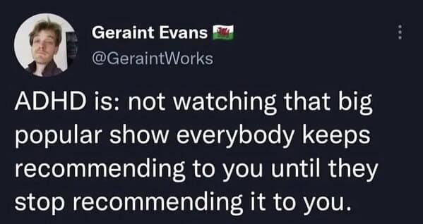 ADHD memes, ADHD humor, ADHD jokes, ADHD struggles, distracted memes, focus memes, time blindness, hyperfixation memes, scatterbrain memes, executive dysfunction memes, multitask memes, clinical ADHD memes, ADHD awareness, brain drift memes, attention deficit memes, task switching memes, forgetful memes, molecular mind memes, distraction memes, ADHD brain memes