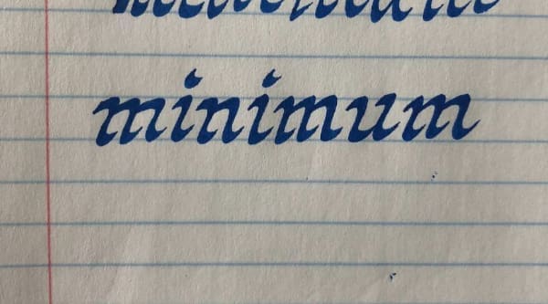 minimum