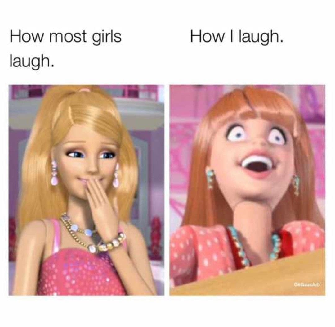 Barbie meme of roller-skating Barbie with the bold caption, "Do you guys ever think about dying?"