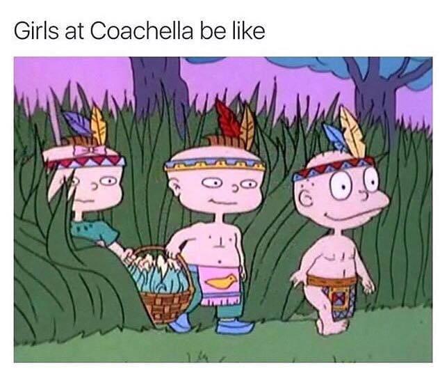 Girls at Coachella be like