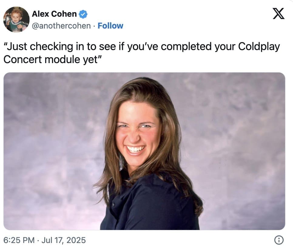 coldplay cheating couple memes, coldplay concert memes, cheating couple memes, affair memes, relationship scandal memes, concert memes, live music memes, stadium show memes, jumbotron memes, viral concert clip memes, big screen memes , coldplay concert, coldplay memes