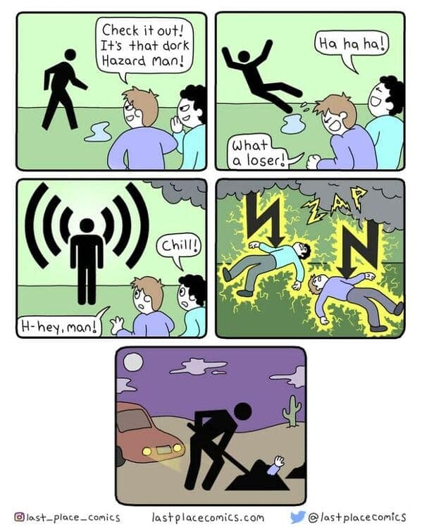 dark humor comics, last place comics, bleak humor, black comedy, twisted cartoons, irreverent comics, web comics, depressing humor, funny but dark, satirical comics, offbeat comics, tragicomedy, absurd humor, gallows humor, morbid jokes, internet comics, edgy humor, anxiety comics, bleak comedy, dark web art