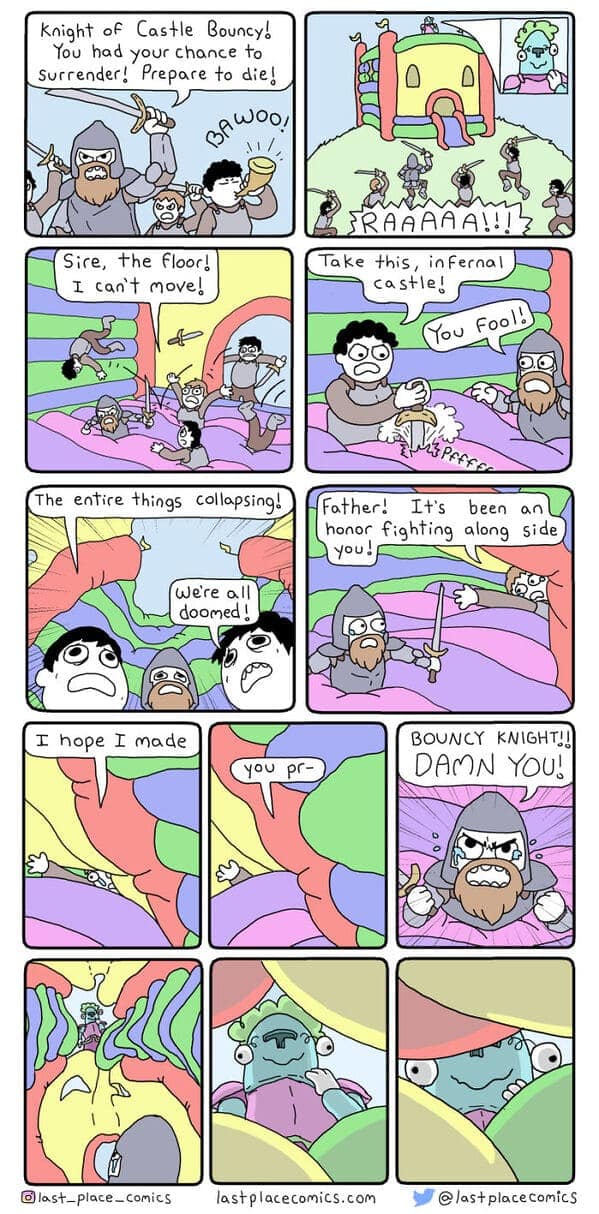 dark humor comics, last place comics, bleak humor, black comedy, twisted cartoons, irreverent comics, web comics, depressing humor, funny but dark, satirical comics, offbeat comics, tragicomedy, absurd humor, gallows humor, morbid jokes, internet comics, edgy humor, anxiety comics, bleak comedy, dark web art