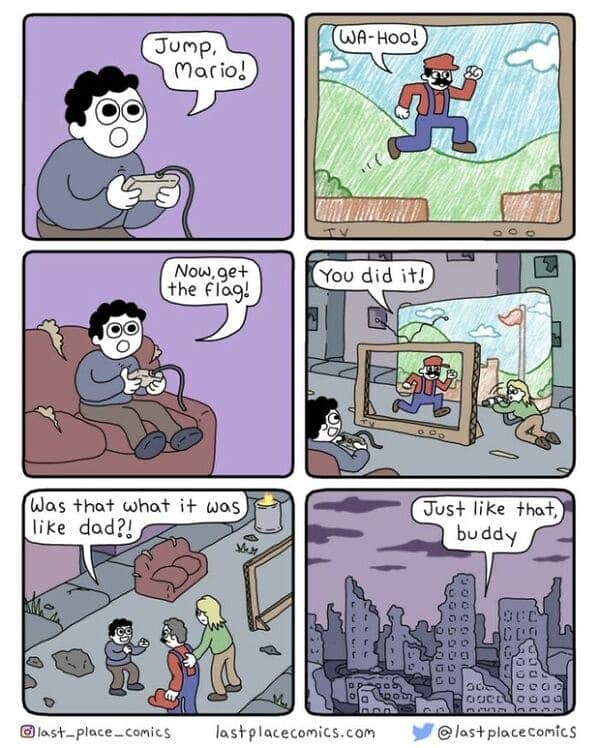 dark humor comics, last place comics, bleak humor, black comedy, twisted cartoons, irreverent comics, web comics, depressing humor, funny but dark, satirical comics, offbeat comics, tragicomedy, absurd humor, gallows humor, morbid jokes, internet comics, edgy humor, anxiety comics, bleak comedy, dark web art