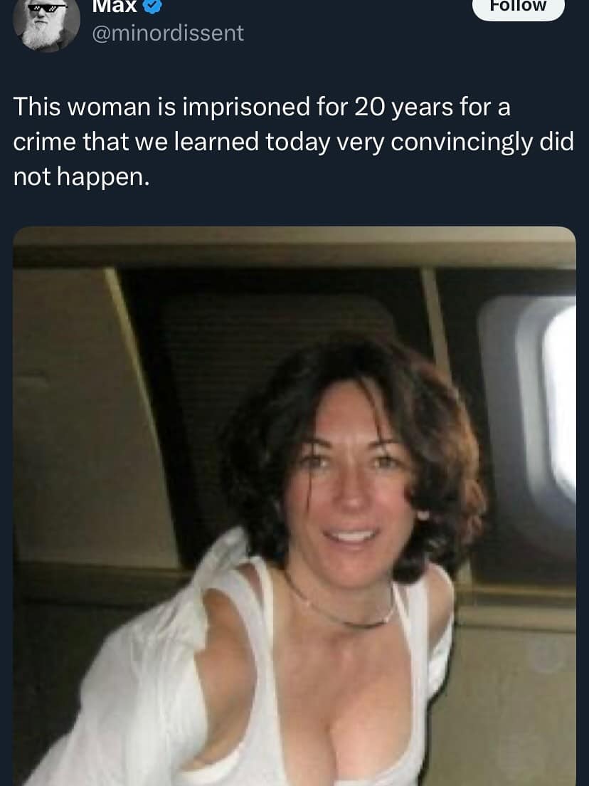 This woman is imprisoned for 20 years for a crime that we learned today very convincingly did not happen.